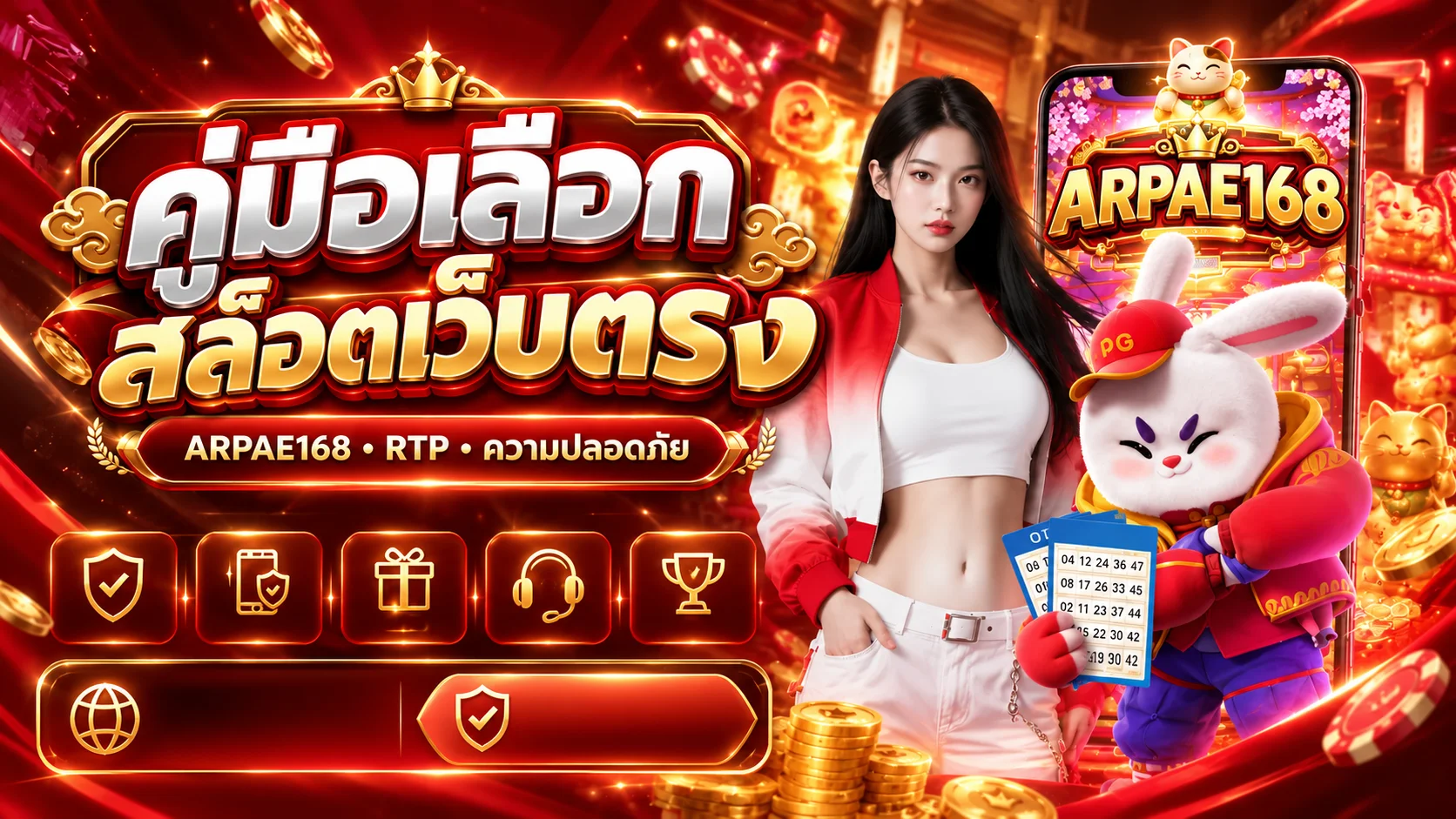 คู่มือเลือกสล็อตเว็บตรง ARPAE168 ดู RTP และความปลอดภัย